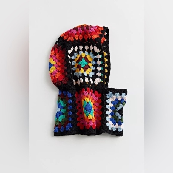 Urban outfitters Hand Crochet Balaclava Beanie new without tags main image 6